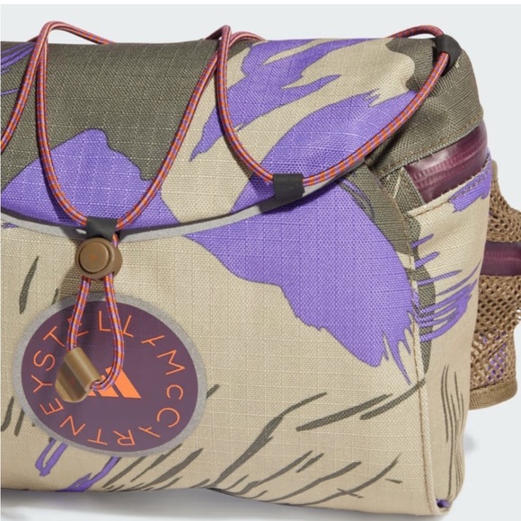 Adidas by Stella McCartney Purple and Tan Waist Bag - Picture 1 of 5